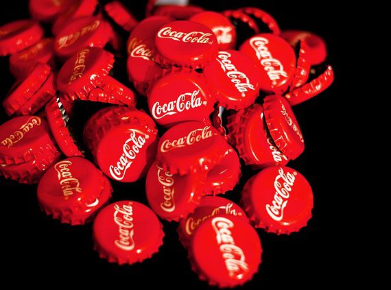 Historia logo Coca-Cola - tło